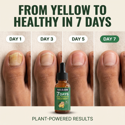 Nailbloom™ 7 Days Nail Fungus Treatment | Plant Based Drops | Buy 1 Get 1 FREE